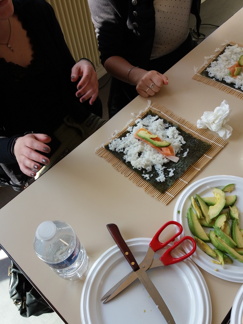 atelier sushi Cefoc Angers